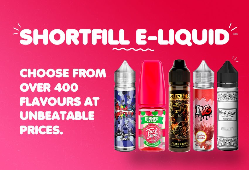 50ml Short Fill E-Liquid
