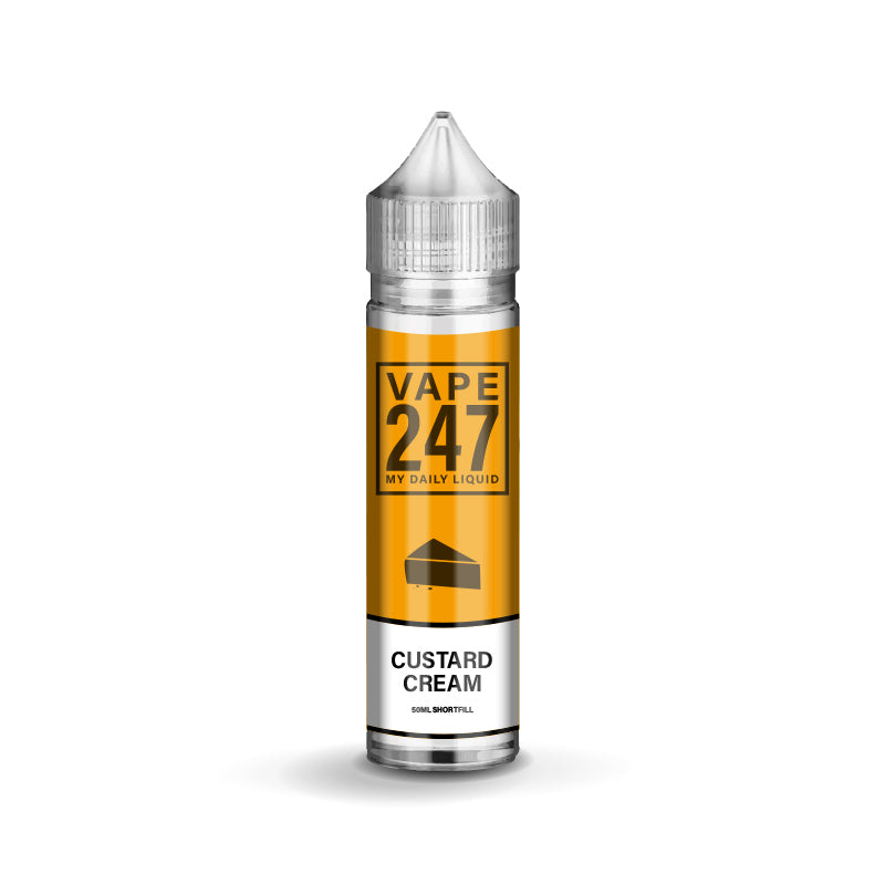 Custard Cream E-liquid by Vape 247