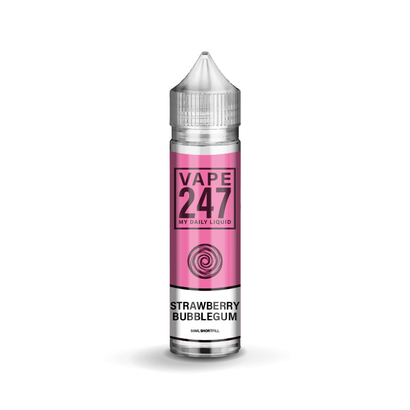 Strawberry Bubblegum E-liquid by Vape 247